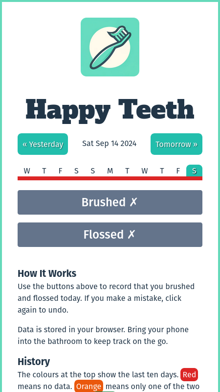 happyteeth page